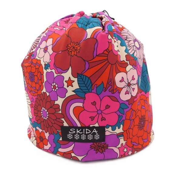 Skida Alpine Hat | Floral | 70s Psychodelic Flowers | Ski | Outdoors | NWT - Picture 4 of 10